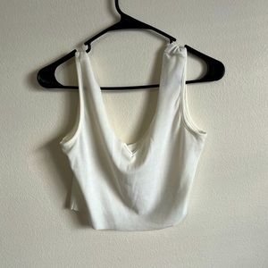 WHITE TANK TOP